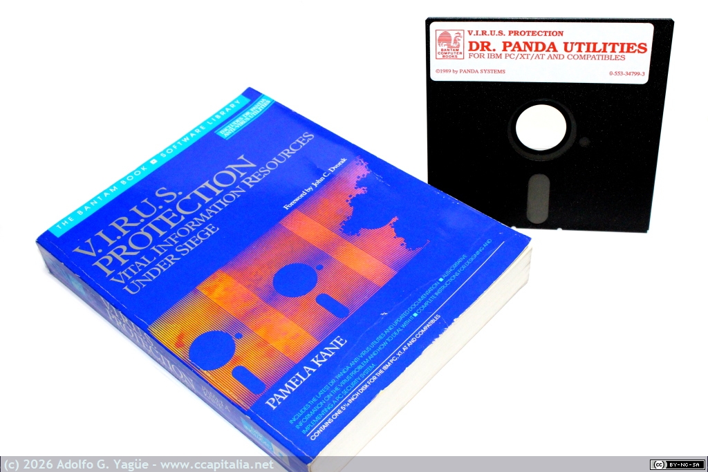 1787 - V.I.R.U.S. PROTECTION. Vital Information Resources Under Siege. Pamela Kane (1), 1989