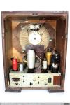 1686 - Radio Castilla mod. Super 36A. Interior, altavoz iman y ver detalle de válvulas con bobinado exterior (2), 1935