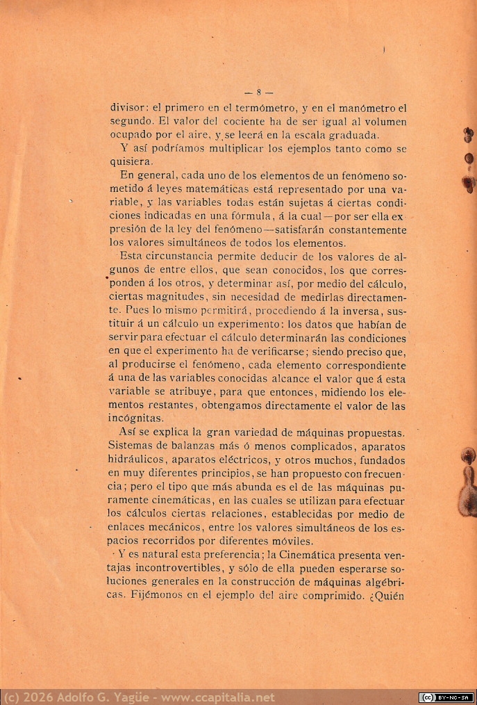 1671 - Discurso de Leonardo Torres Quevedo sobre Máquinas de Cálculo Algebraico. Real Academia de Ciencias (5), 1901