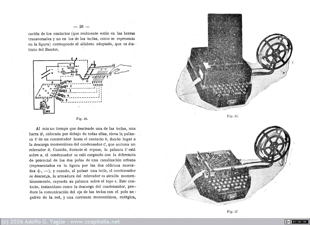 1672 - El aparato telegráfico rápido Siemens. Miguel Nieto. Dirección General de Correos y Telégrafos (5), 1922