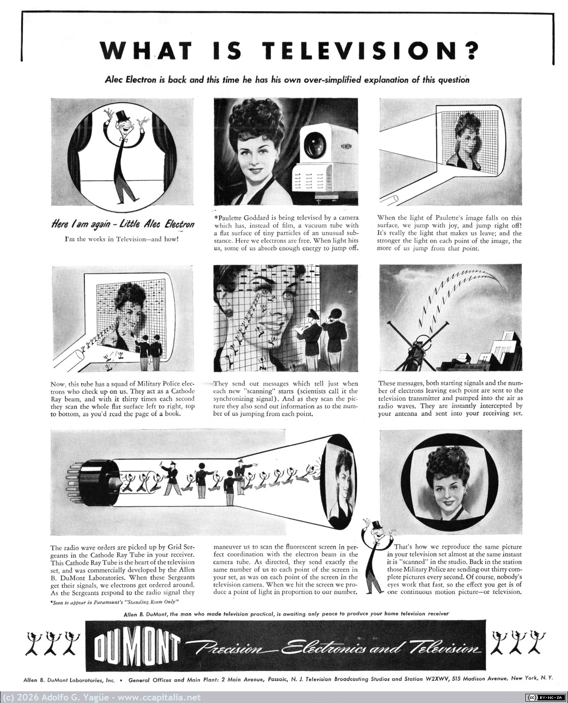 1789 - DuMont Precision Electronics and Television. What is the Television, 1943