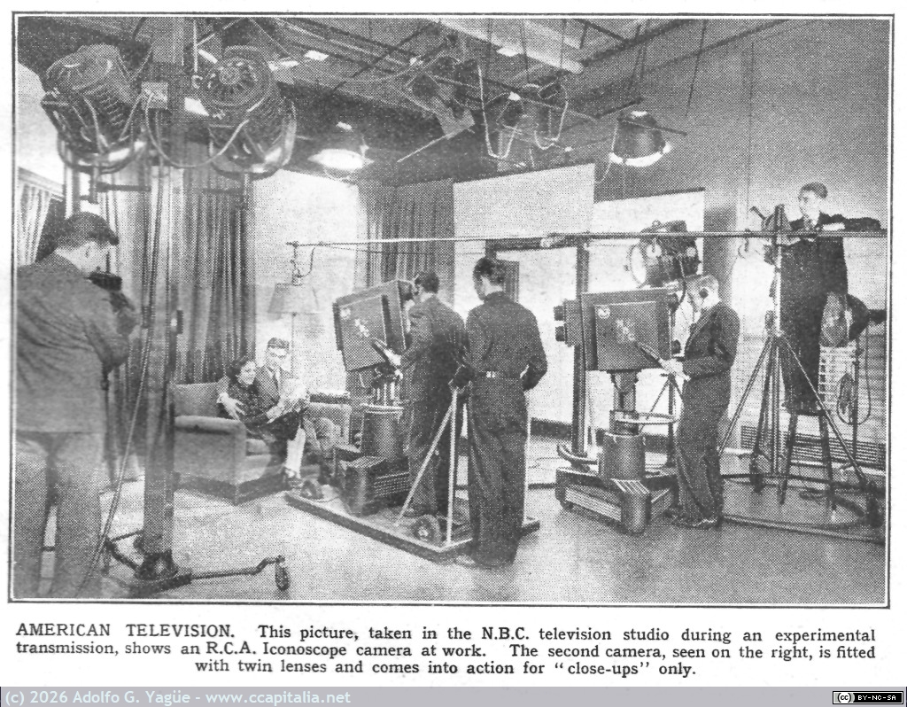 1866 - Emisión experimental de la NBC con Grace Brandt y Eddie Albert. The Wireless World. 27 Noviembre, 1936