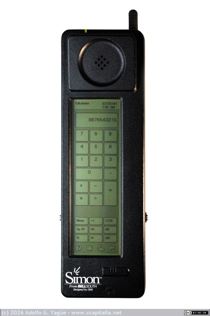 250 - IBM Simon Personal Communicator. Calculadora (11), 1994
