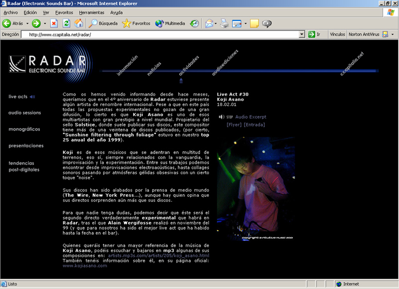 Radar (Electronic Sounds Bar) (2)