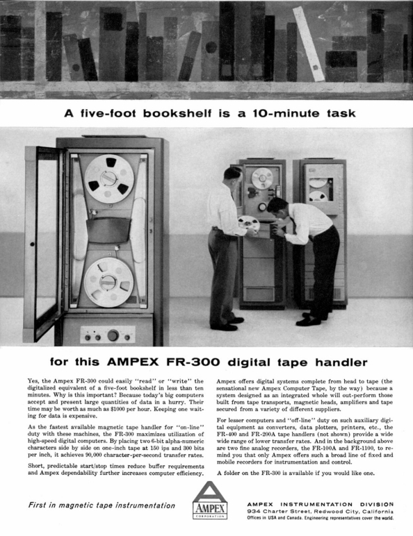 1959 - Ampex FR300