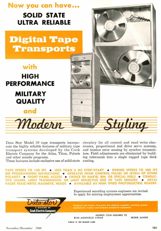 1960 - Data Stor