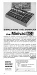 1961 - Minivac