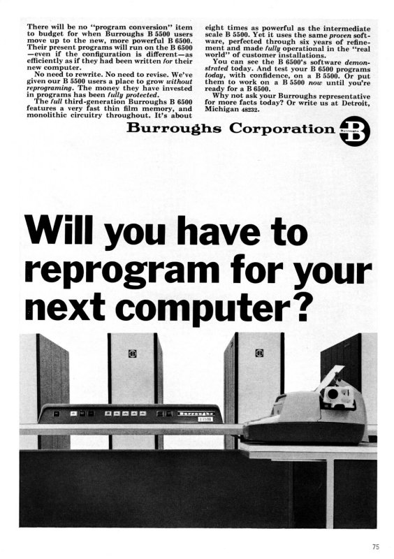 1963 - Burroughs