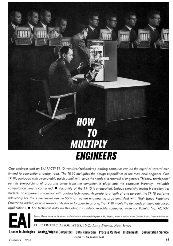 1963 - Electronic Associates Inc.