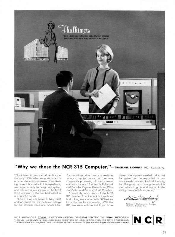 1963 - NCR