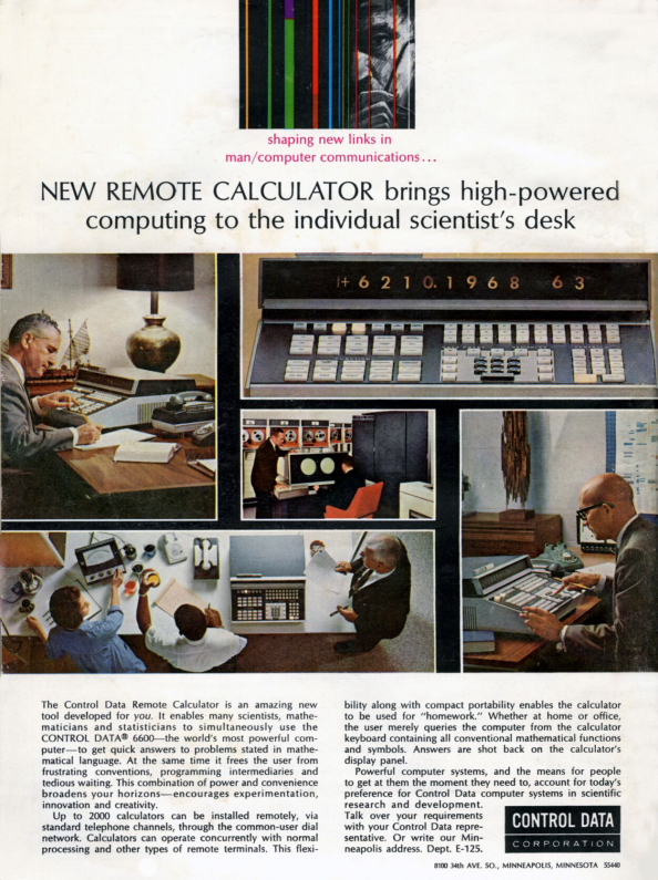 1965 - Control Data