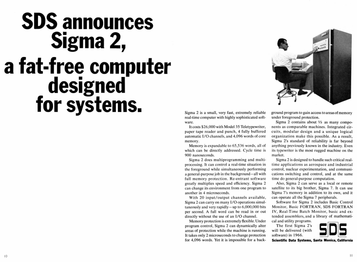 1966 - Scientific Data Systems