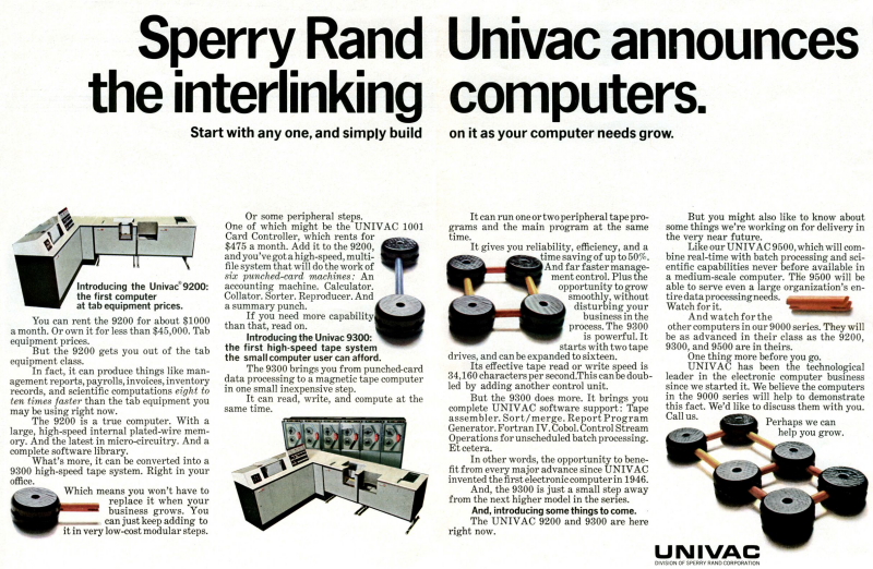 1967 - Sperry Rand Univac