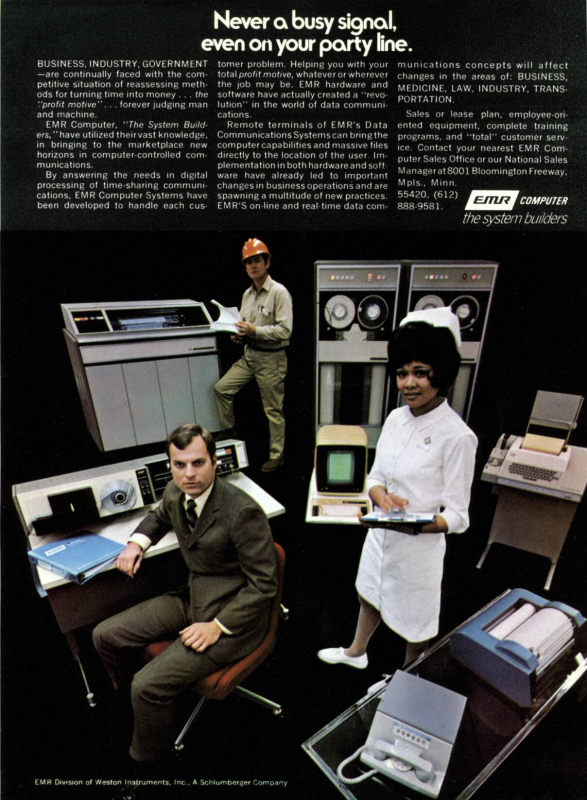 1970 - EMR Computers