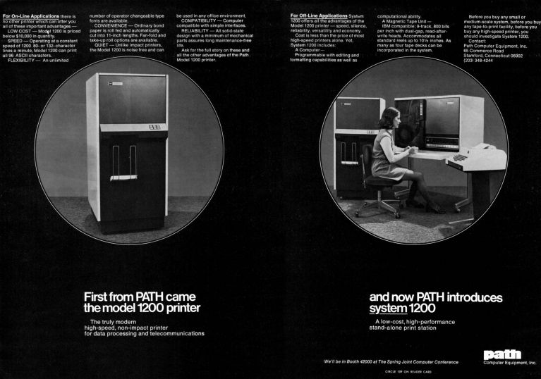 1970 - Path Computer Equiment