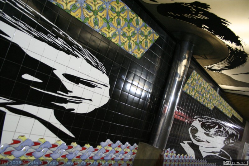 Interior del Metro