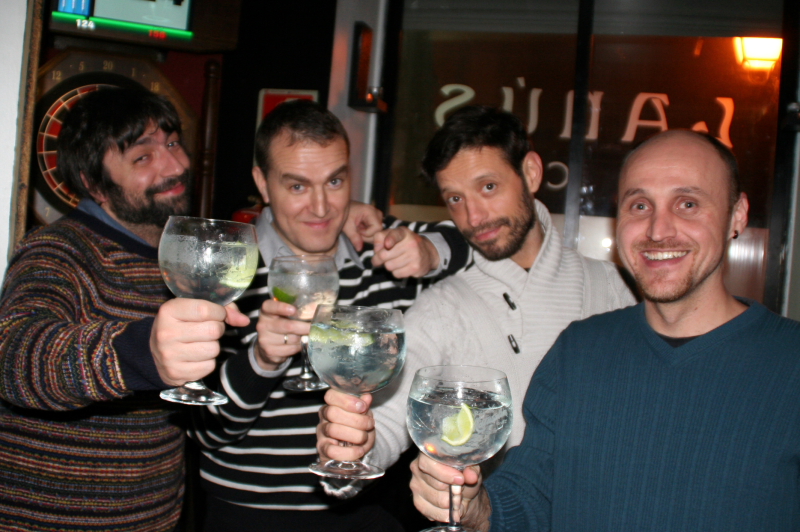 Alfonso, Adolfo, Molina y Juancar - after Sonikas 9 [08.12.11]