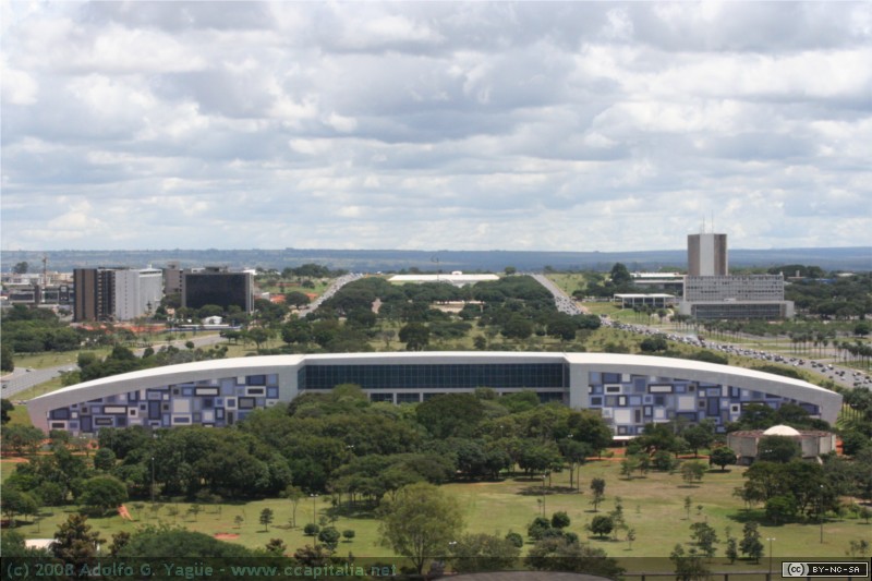 Centro de Convenções Ulysses Guimarães desde Torre TV Oeste