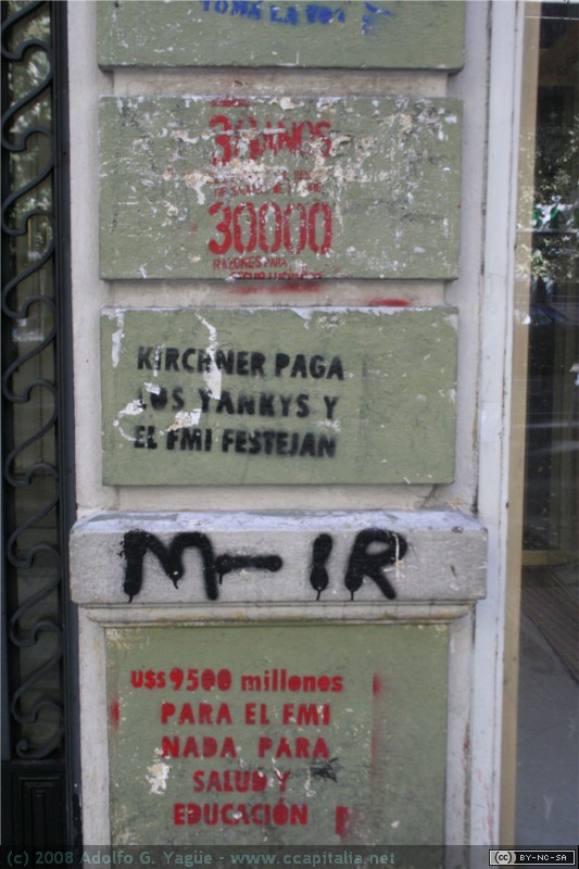 ... el FMI, los yankys, Kishtner...