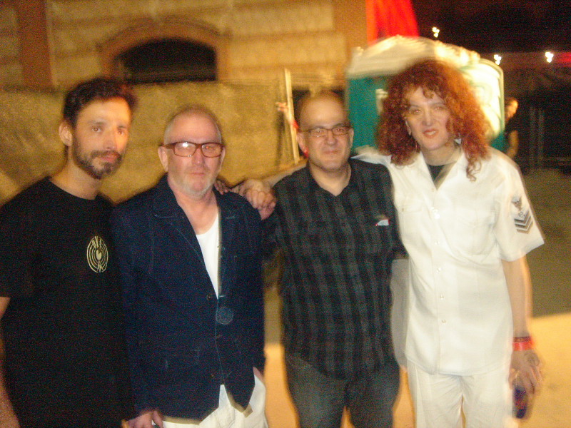 Molina y Adi Newton (Clock DVA) y Sevi, 2011
