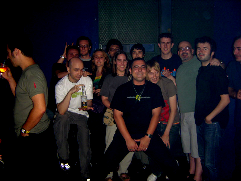 People in Radar (Electronic Sounds Bar). Tilliander Live, 2003