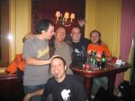 Le Troner, Molo, dueño Hotel, Sevi y Juancar. Brujas, 2007