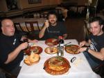 Sevi, Groof y Jou papeando en Covarrubias, 2007