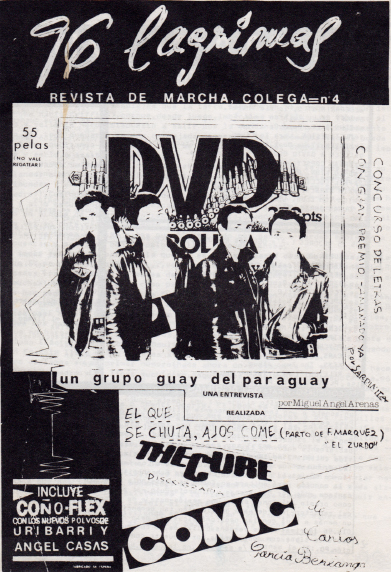 Portada Fanzine 96 Lágrimas Nº '4'