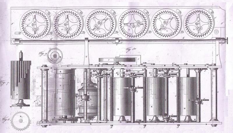 1822 - Charles Xavier de Colmar -  Arithmometer (1)