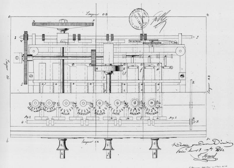 1842 - Maurel - Machine Calculer (2)
