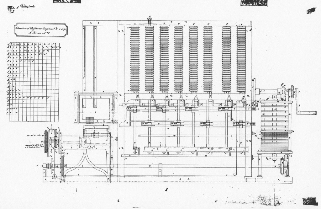 1848 - Charles Babbage. Difference Engine No.2 (1)