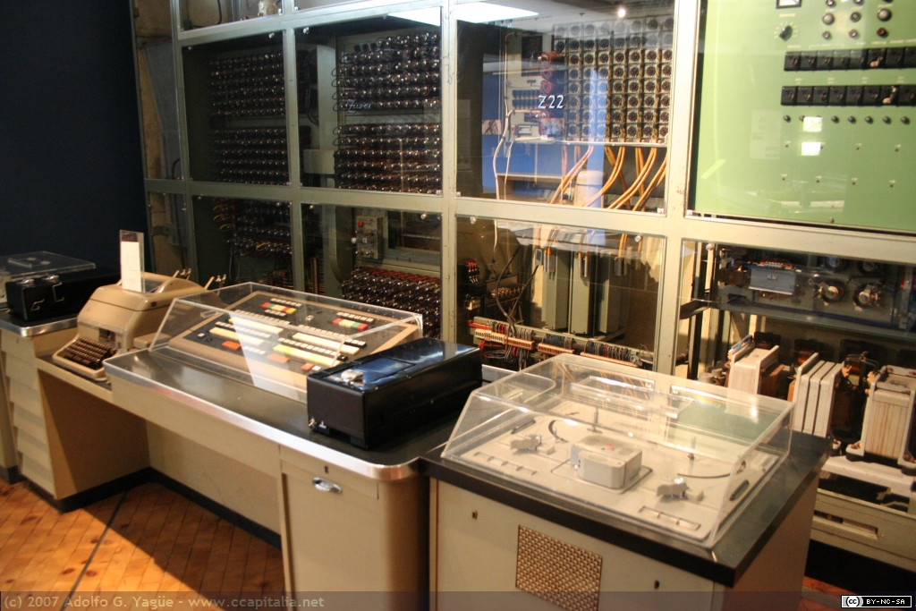 1955 - Zuse Z22 (3). Museo Alemán de la Tecnología