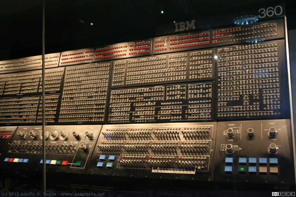 1971 - IBM System 360-195. Museo de la Ciencia de Londres
