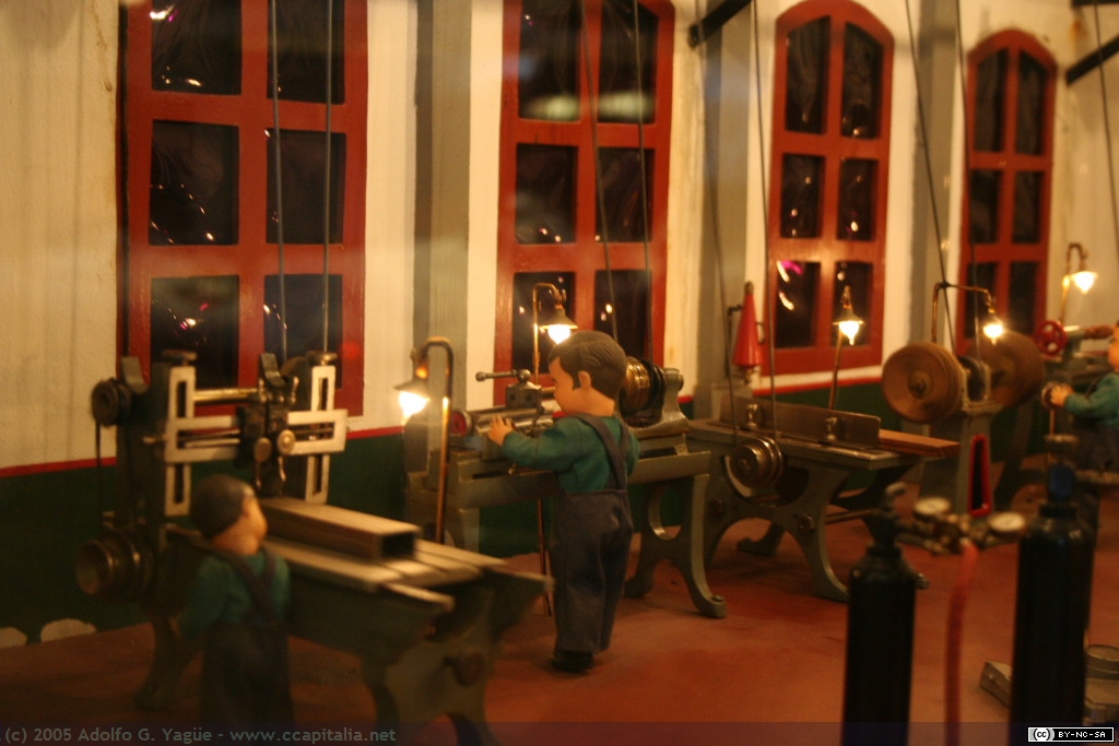 Maravilloso Taller Mecánico (3). Museo de Autómatas de El Tibidabo