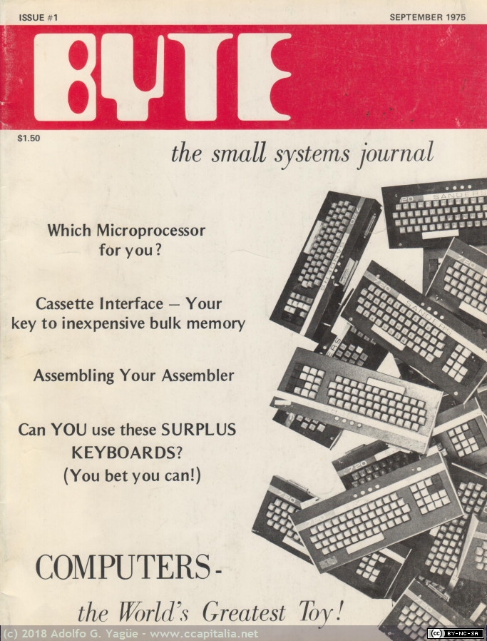 244 - Byte. The small systems journal (1), 1975