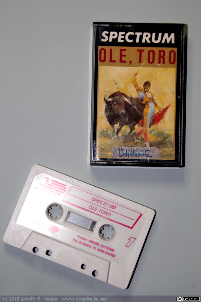 433 - Olé Toro para ZX Spectrum. Dinamic, 1985