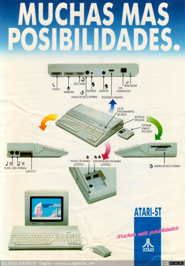 1039 - Atari ST. Muchas más posibilidades (1), 1985