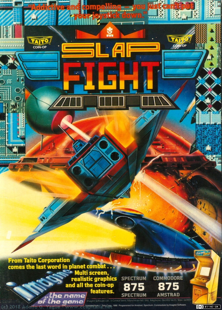 1051 - Slap Fight. Taito, 1986