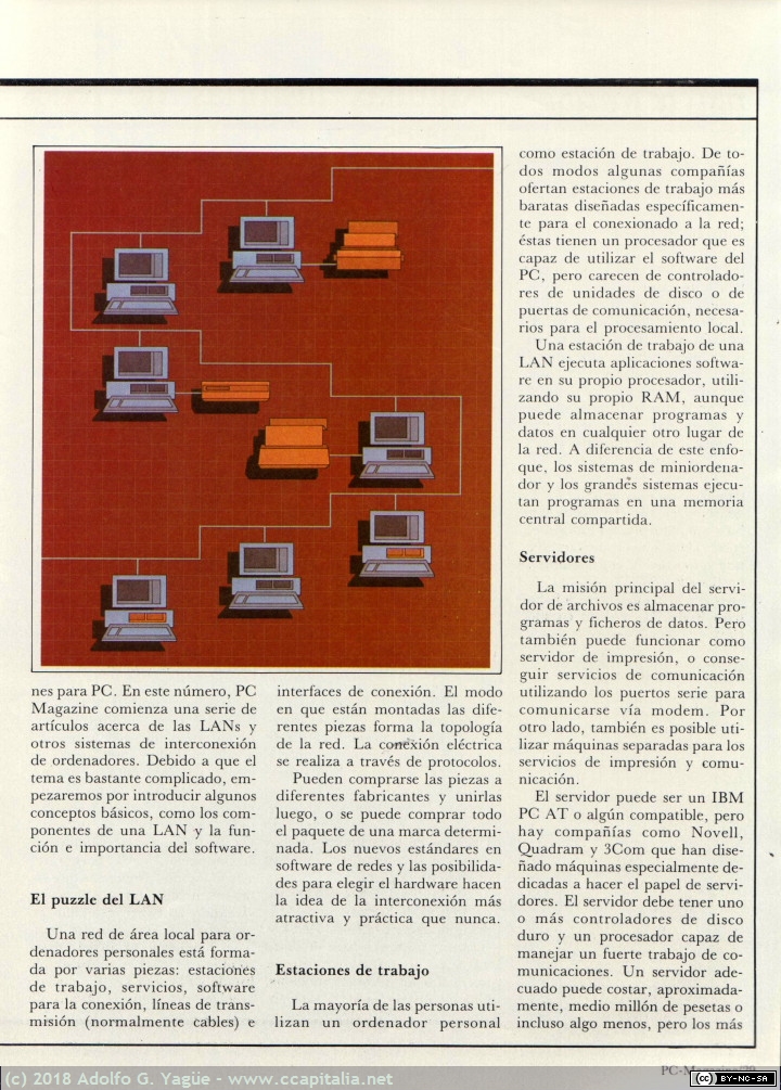356 - PC Magazine. Especial Redes Locales (4), 1987