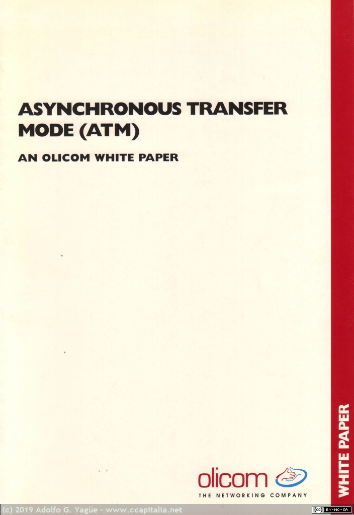 1133 - Asyncrhonous Transfer Mode (ATM). An Olicom white paper (1), 1995