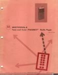 1119 - Motorola Pageboy Tone and Voice Radio Pager 148-174MHz (1), 1966