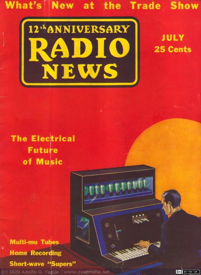 1397 - The Electrical Future of Music. Radio News (1), 1931