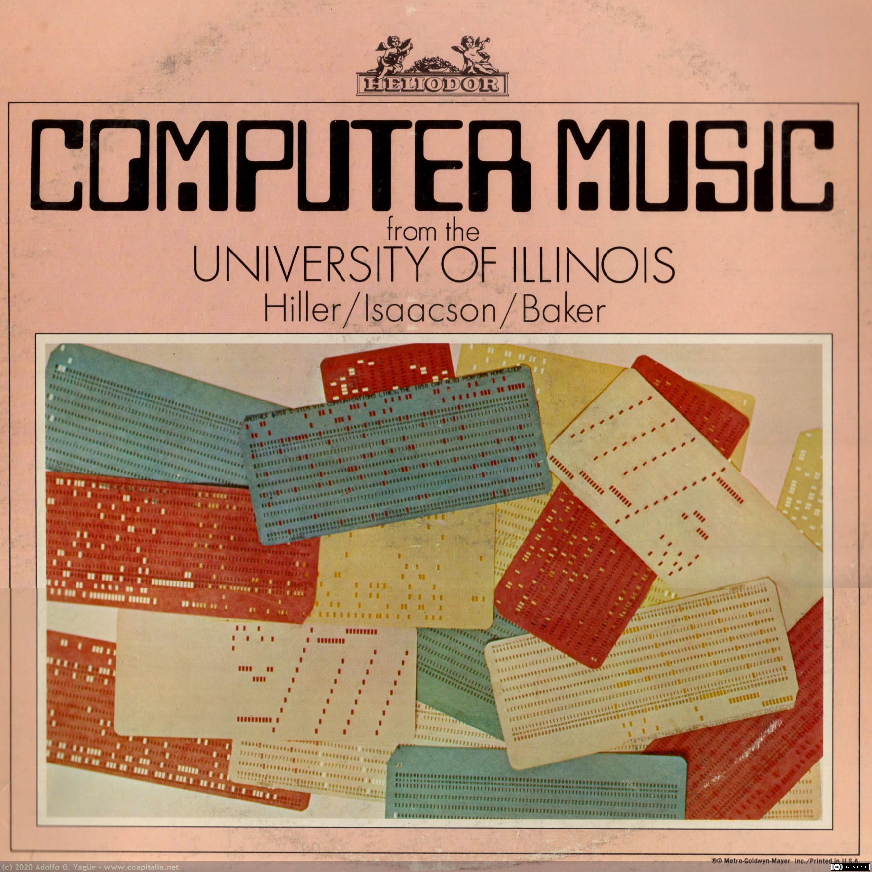 1419 - Computer Music from the University of Illinois. Hiller, Isaacson y Baker (1), 1967