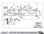 1443 - EICO Modelo 377. Generador de audio (oscilador de señal senoidal y cuadrada) (3), 1955