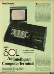 242 - Build SOL, an Intelligent Computer Terminal. Popular Electronics. July (2), 1976