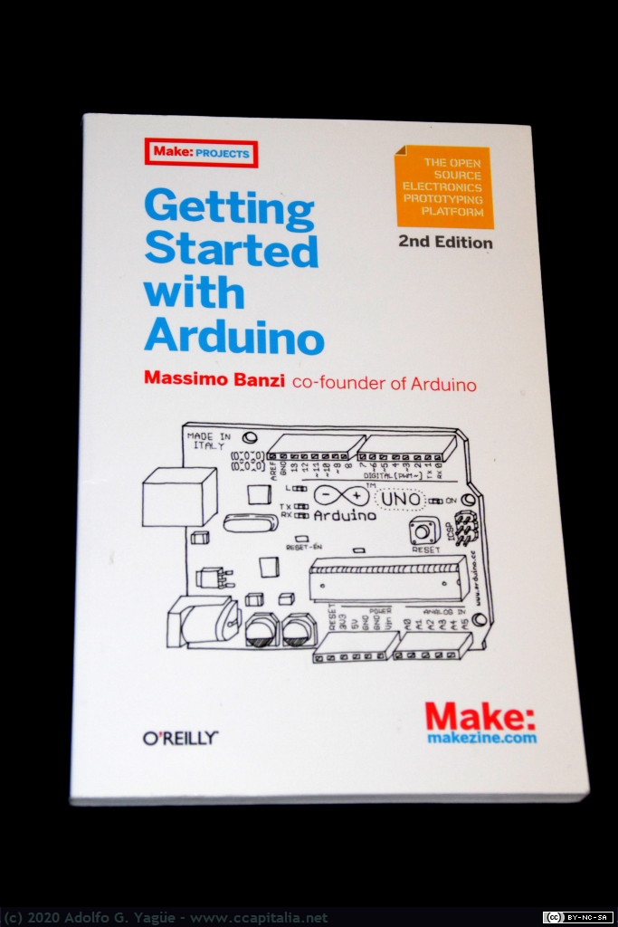 1096 - Getting Started with Arduino by Massimo Banzi, 2009
