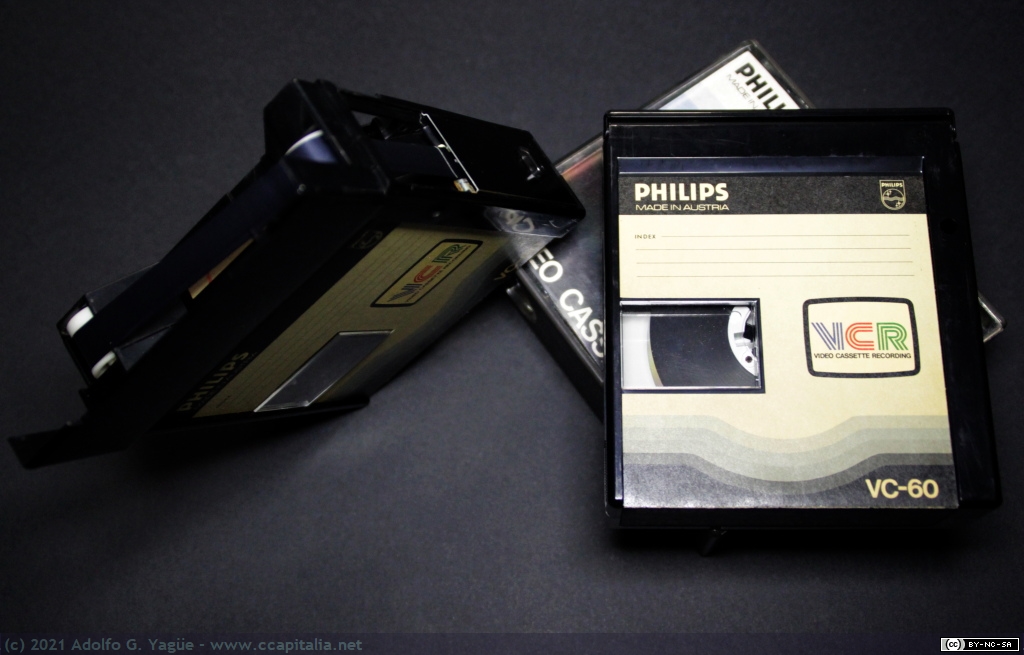 1526 - Philips VCR VC-60. Video Cassette, 1972