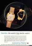1506 - Hamilton. The world's first electric watch!, 1957