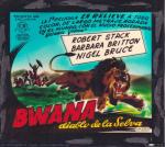 1573 - Diapositiva promocional de Bwana, el diablo de la Selva, 1953