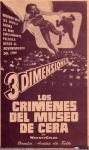 1580 - Programa Los Crimenes del Museo de Cera. Teatro Principal, Mahon (1), 1954